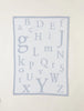 Barefoot Dreams - ABC Blanket - CozyChic® - Ocean/Cream - Findlay Rowe Designs