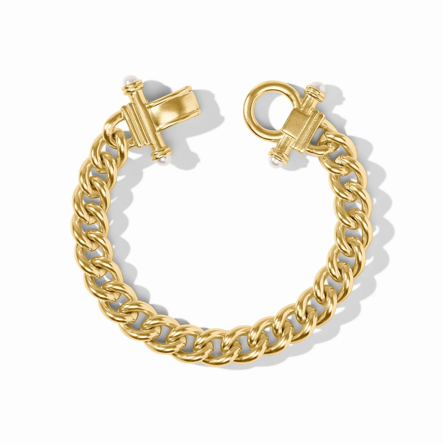Julie Vos - Bracelet - Dolce Demi Link - Pearl - Findlay Rowe Designs