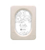 Malden Frame - 4x6 - White Velvet Oval - Findlay Rowe Designs