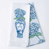 Towel - Cloth - Initial Hydrangea Ginger Jar - Set of 2
