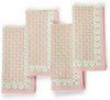 Cloth Napkins - Floral Block Print - Set 4 - Findlay Rowe Designs