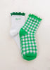 Duo Threads - Sorority Sock - Gingham & Grace Set of 2 - Findlay Rowe Designs
