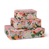 Rifle Paper Co -  Packing Cube Set - Dahlia