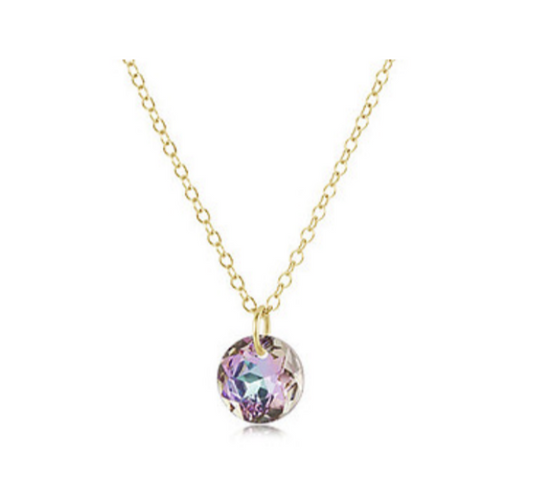 Enewton - 16in Necklace Gold  - Reflection Small Charm - June - Findlay Rowe Designs