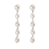 St. Armands - Natural Pearl Statement Drop Earrings - Findlay Rowe Designs