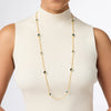 Julie Vos - Aquitaine Station Necklace - Aquamarine Blue - Findlay Rowe Designs