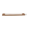 Clearance - Mud Pie - Long Wood and White Serving Board - Large