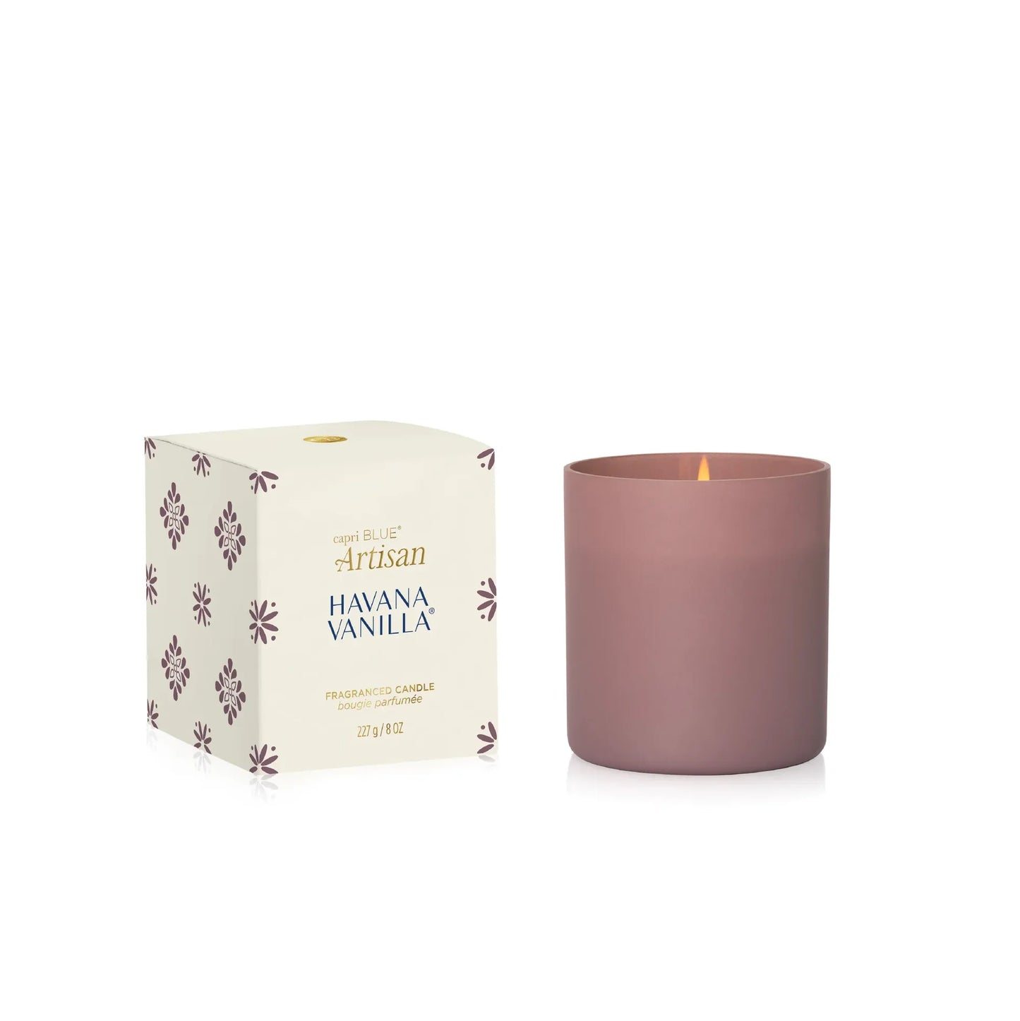 Capri Blue -  Boxed Tumbler Candle 8oz - Havana Vanilla Terrazza Velluto - Findlay Rowe Designs
