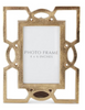 GOLD METAL CUTOUT PHOTO FRAMES