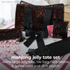 Case-Mate - Jelly Tote - Mahjong 4pc Set - Tortoiseshell