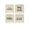 5in  Plate - Spooky Saying - Findlay Rowe Designs