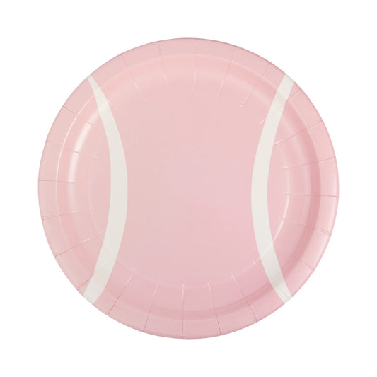 Paper Plates - Tennis Ball - Pink - Findlay Rowe Designs
