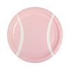 Paper Plates - Tennis Ball - Pink - Findlay Rowe Designs