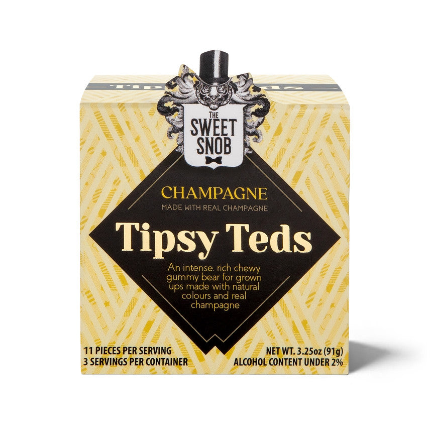 Tipsy Teds  -  Gummies - Champagne 3.25oz