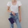 Hobo - Darcy Crossbody -  Polished Leather  Winter Violet