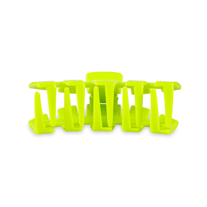Teleties - Classic Medium Claw Hair Clip - Summer Brights Neon Green - Findlay Rowe Designs