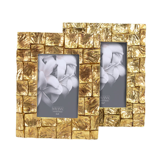 Kavana -Gold Pieces Frames - Findlay Rowe Designs