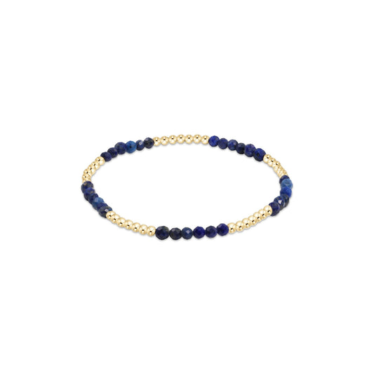 Enewton - Blissful Pattern 2.5mm Bead Bracelet - Lapis - Findlay Rowe Designs