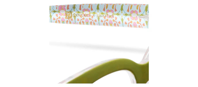 Peepers x Laura Park - Center Stage Reader - Green/Gasparilla
