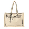 Tote - Cotton Canvas -  Sketch Bag Motif - Findlay Rowe Designs