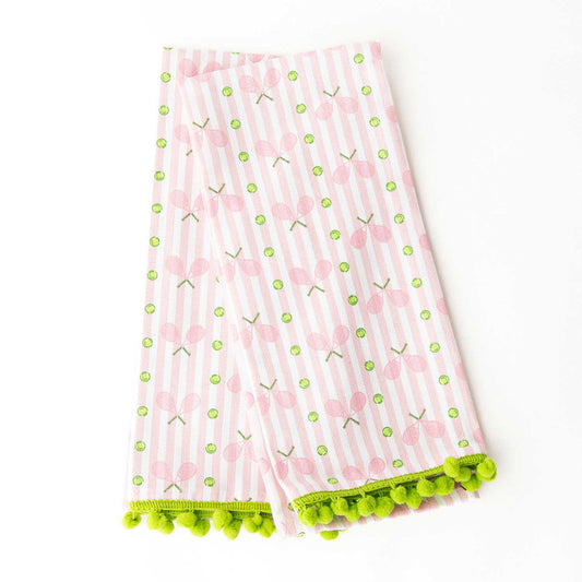 Towel - Cloth - Tennis Pom Pom - Set of 2
