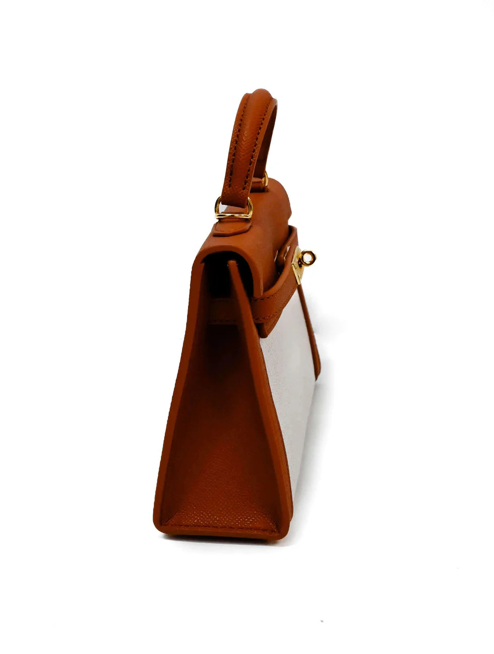 **** Verify PHoto**** B&C Bags - Top Handle Purse - Woven - Findlay Rowe Designs