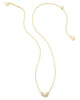 Kendra Scott - BLAIR BUTTERFLY SMALL SHORT PENDANT NECKLACE GOLD WHITE CZ - Findlay Rowe Designs