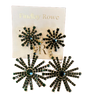 Elyssa Bass Sunburst Statement Earrings - Findlay Rowe Designs