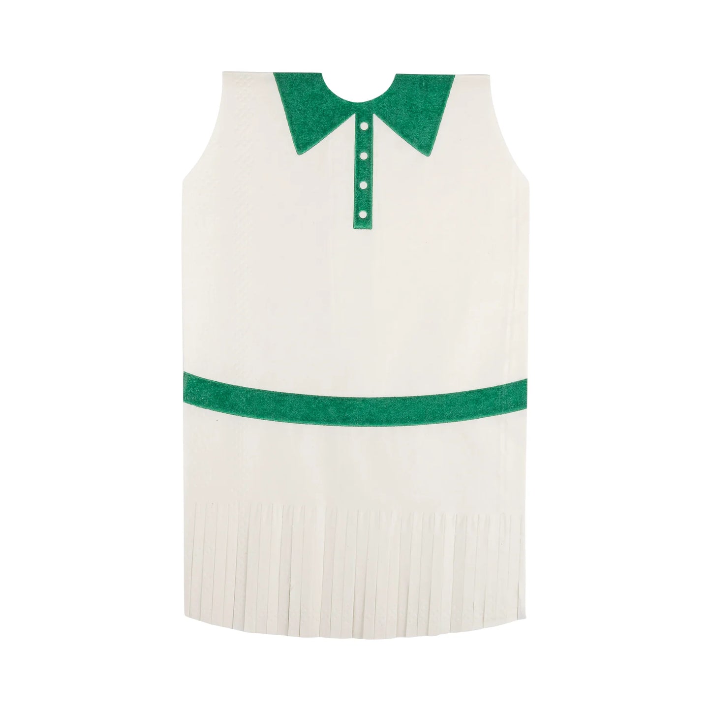 Luncheon Napkin - Tennis Dress Fringe