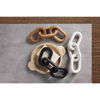 Mud Pie - Wood  Links Decor - Black - Findlay Rowe Designs