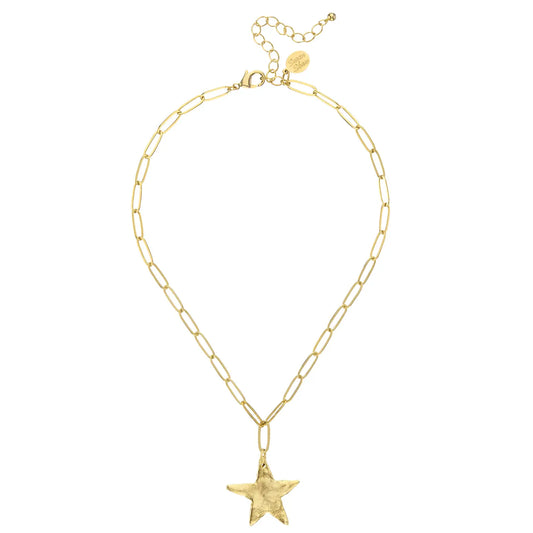 Susan Shaw - Necklace - Star Paperclip - Findlay Rowe Designs
