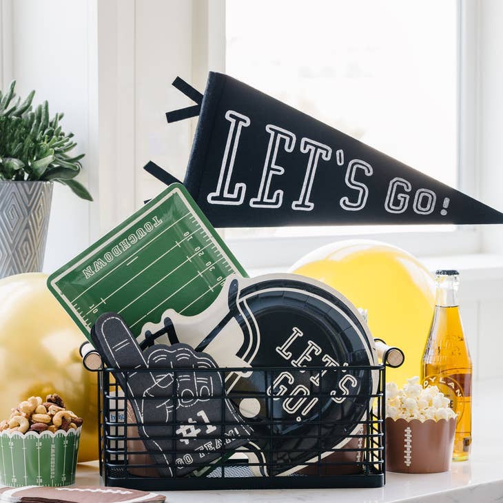 Paper Plate - Football Field - 8count