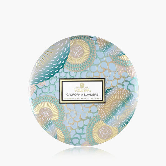 Voluspa - 3 Wick Tin Candle - California Summers - Findlay Rowe Designs