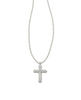 Kendra Scott-Crystal Cross Pendant Necklace