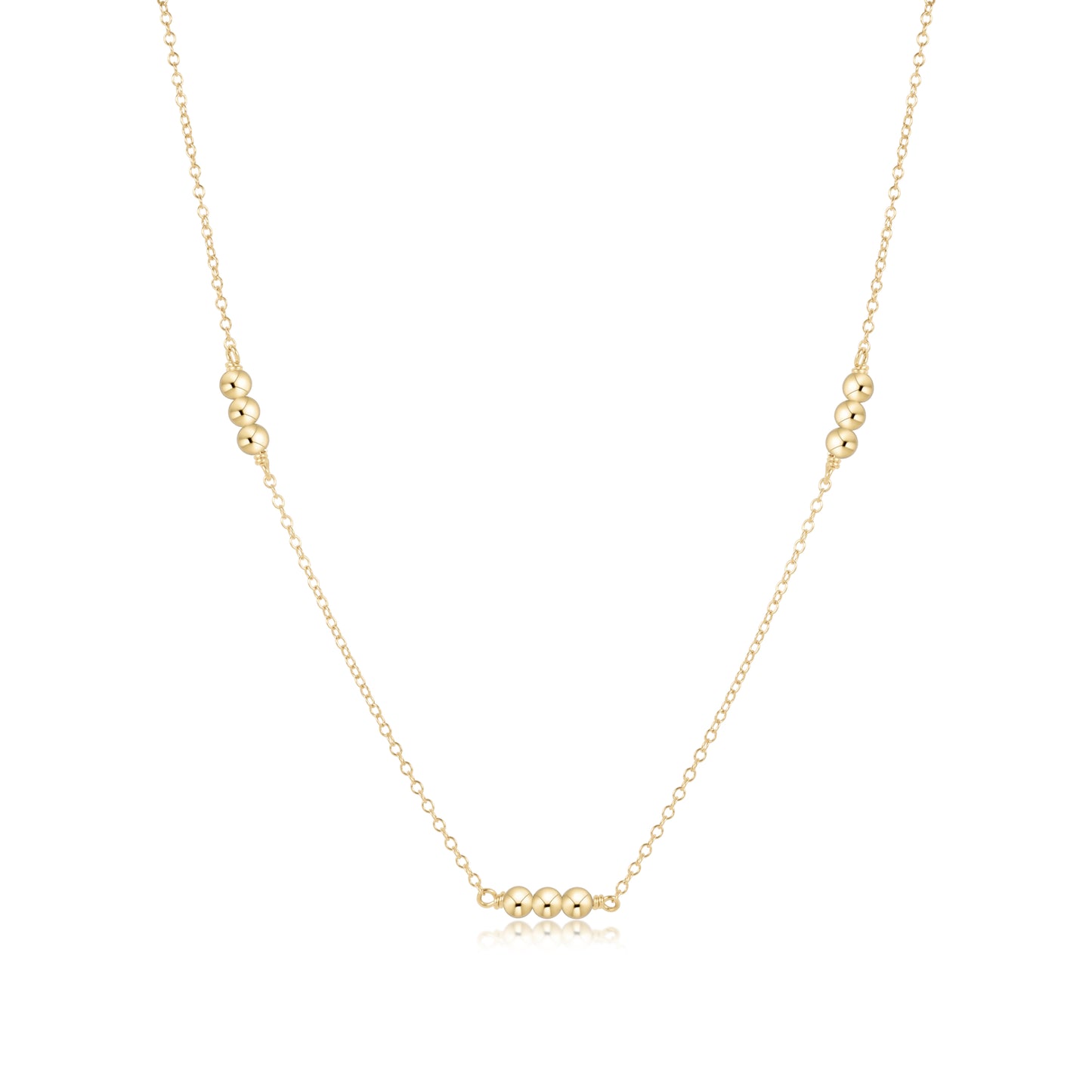 Enewton - 17" Choker Joy Simplicity Chain Gold - Gold 3mm - Findlay Rowe Designs