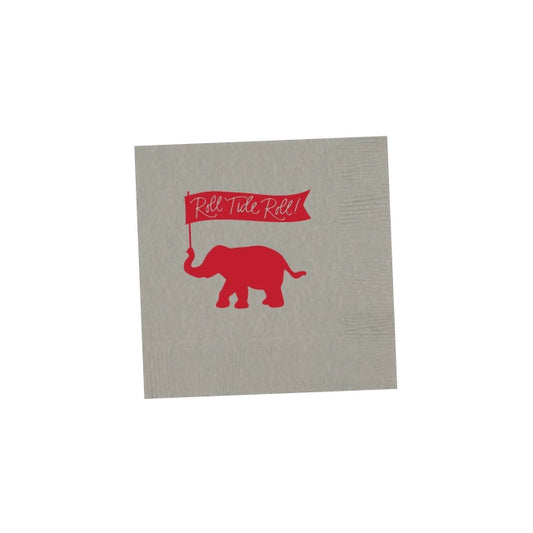 Natalie Chang - Cocktail Napkins - Elephant Roll Tide Roll - Findlay Rowe Designs
