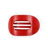 Teleties - Medium Flat Round Hair Clip - Rudolph Red - Findlay Rowe Designs