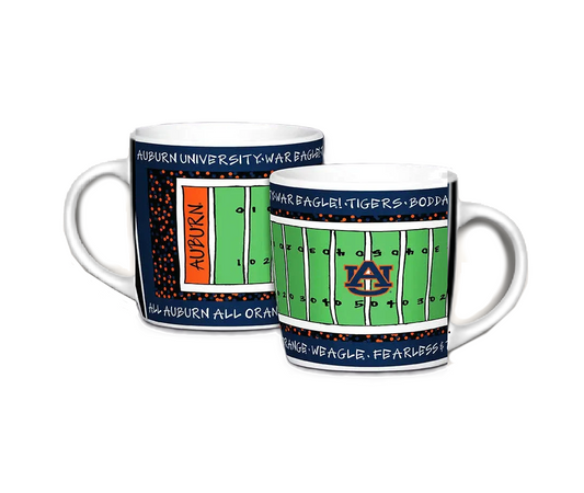 Magnolia Lane - Traditions Mug Stadium - Auburn - Findlay Rowe Designs