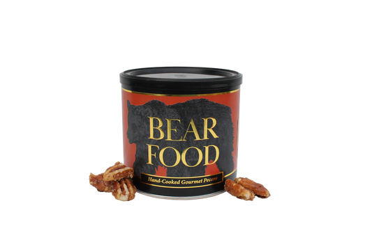 Bear Food -Maple Glazed Gourmet Pecans - 10oz - Findlay Rowe Designs