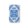 Guest Towel Napkins - Blue Tile Block Print - Findlay Rowe Designs