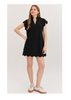 Entro - Dress - Cap Sleeve Scallop - Black - Findlay Rowe Designs