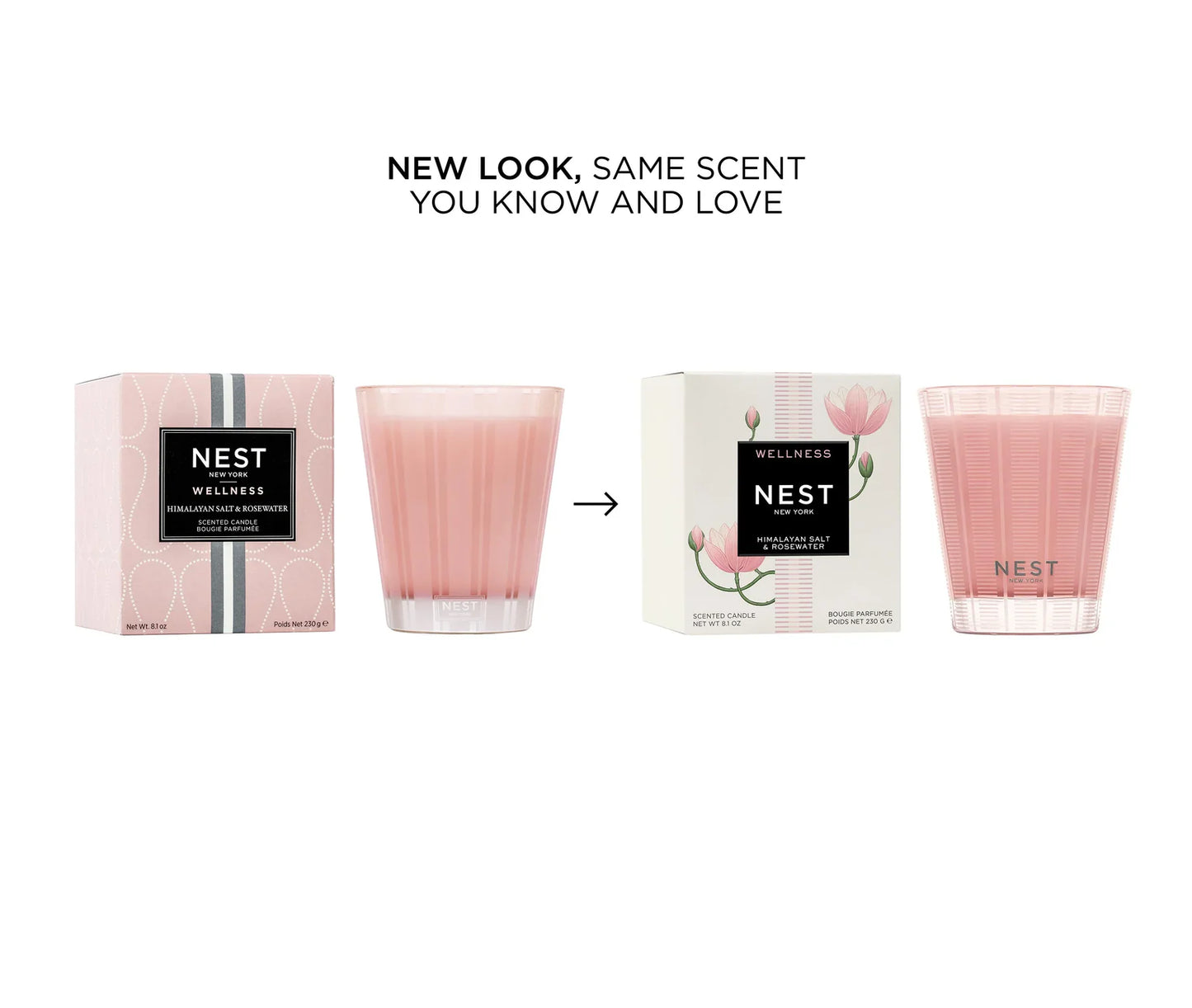 Nest - Classic Candle  8.1oz - Himalayan Salt & Rosewater