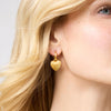 Julie Vos - Earring - Puffy Heart Hoop & Charm - Findlay Rowe Designs