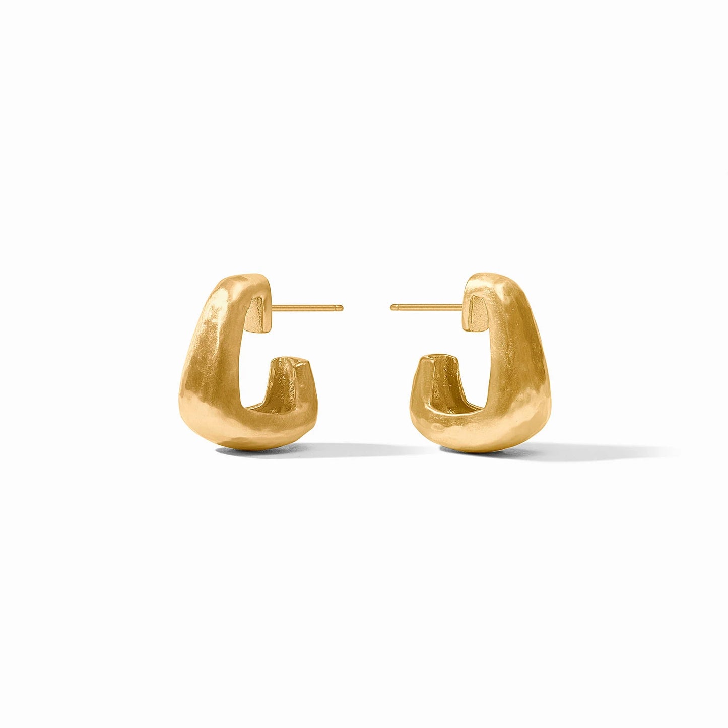 Julie Vos - Earrings - Sahara Hoop - Gold - S/M/L