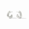 Julie Vos - Earrings - Sahara Hoop - Silver