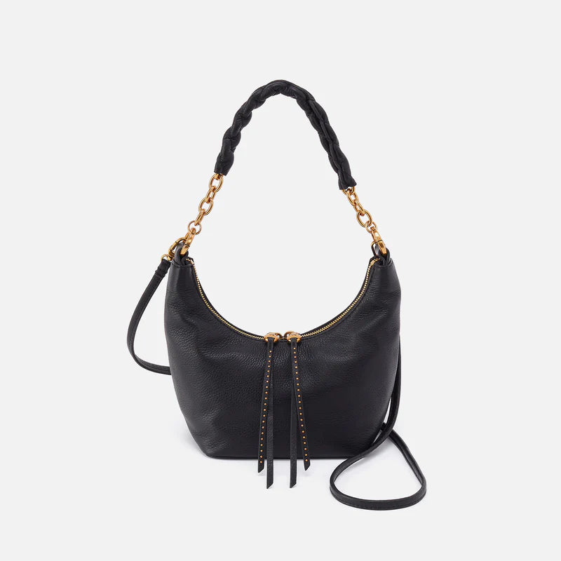 Hobo - Astrid Small Crossbody -  Pebbled Leather Black