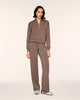 SPANX - AirEssentials Shawl Collar Half Zip - Ironstone