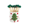 Mud Pie - Christmas Festive Toothpick Holders