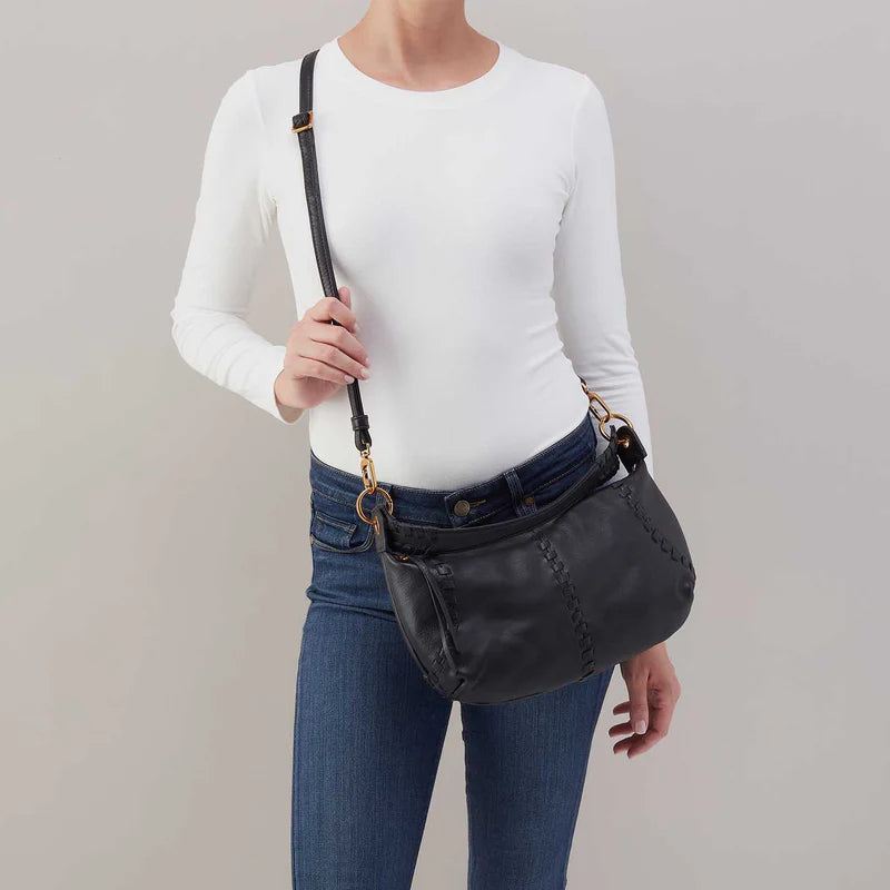Hobo - Opal Mini Shoulder - Pebbled Leather - Black