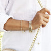 Natalie Wood- Graceful Mini Cuff Bracelet